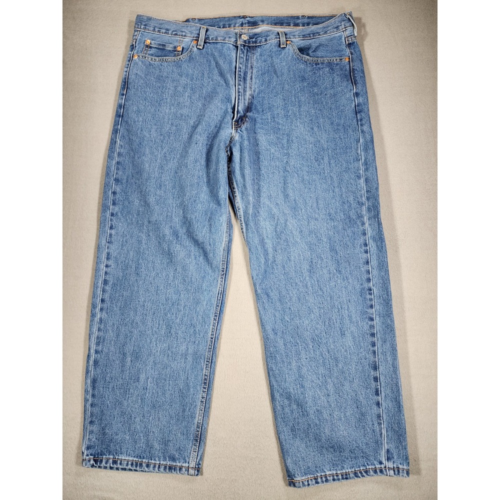 Levi's 550 Relaxed Fit Mens 44x29 Denim Jeans 100% Cotton Medium Wash Classic